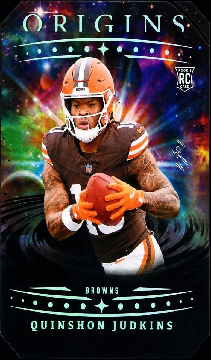 2025 Panini Origins Football Black Quinshon Judkins #131