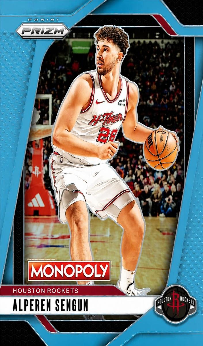 2024 Panini Prizm Monopoly Basketball Light Blue Alperen Sengun #70