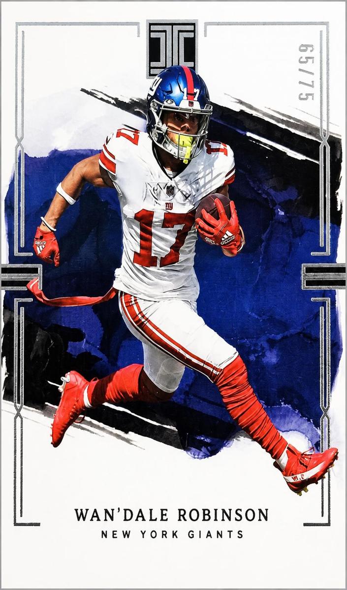 2023 Panini Impeccable Football Wan'Dale Robinson #53