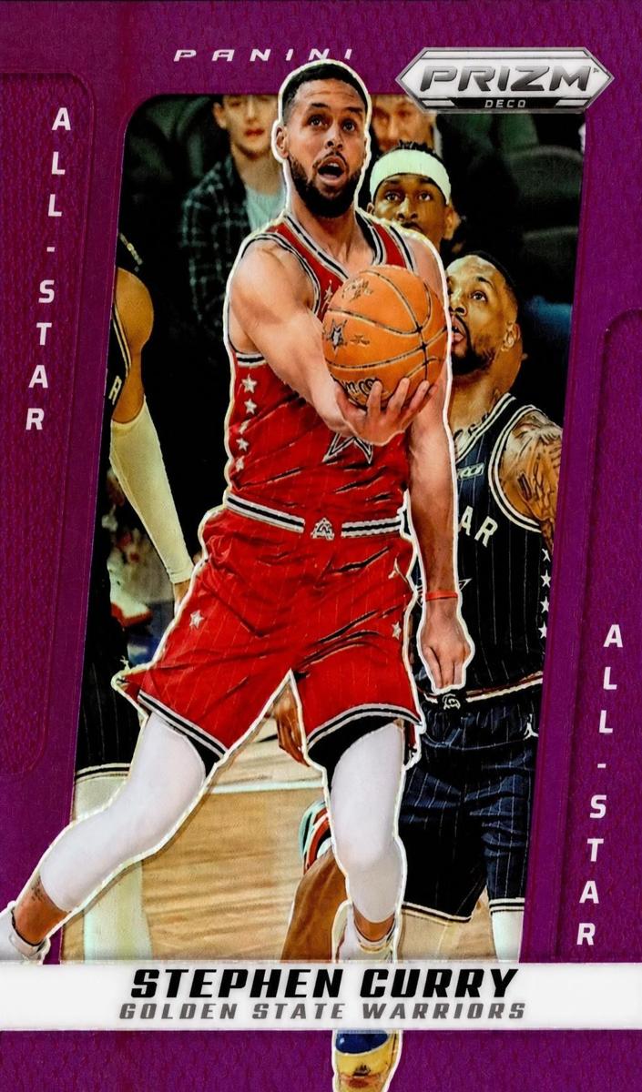 2024 Panini Prizm Deca Basketball Purple Stephen Curry #254