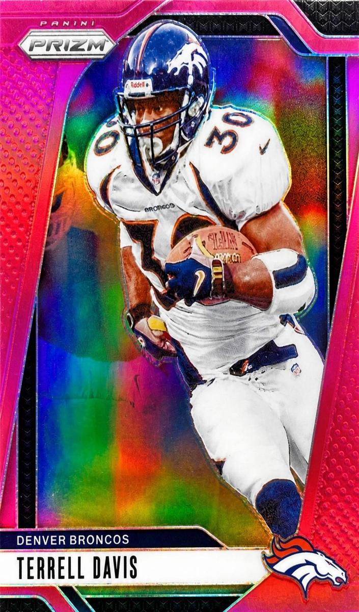 2024 Panini Prizm Football Pink Terrell Davis #91