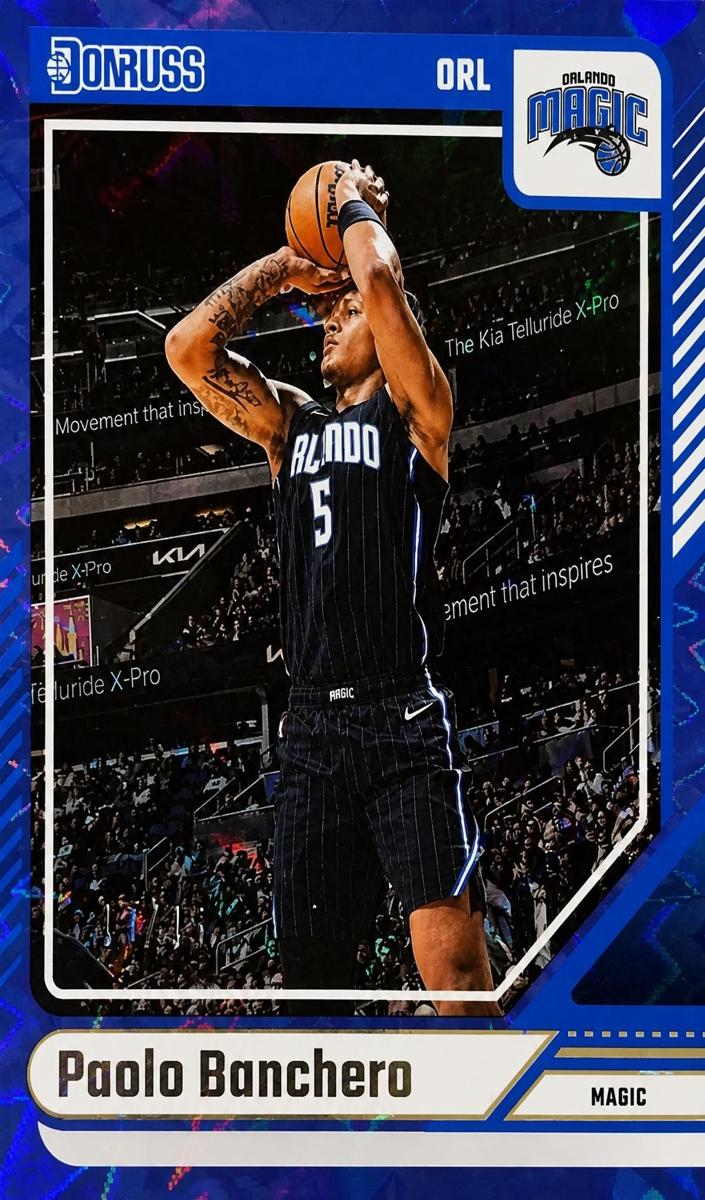 2024 Panini Donruss Basketball Blue Explosion Paolo Banchero #2