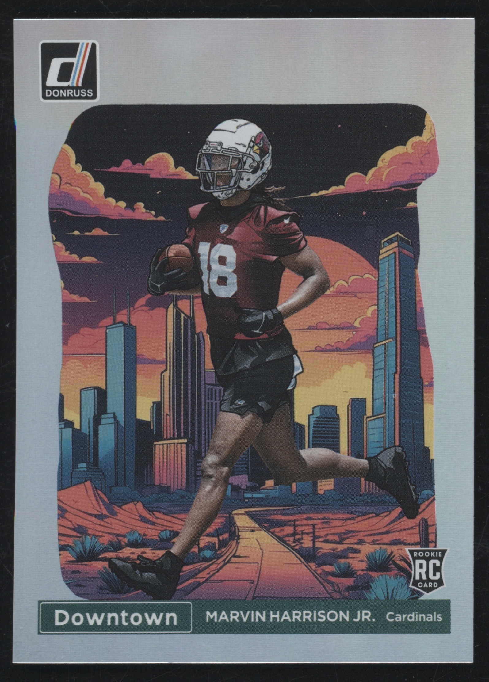 2024 Panini Donruss Football Marvin Harrison Jr. #12 RAW Ungraded