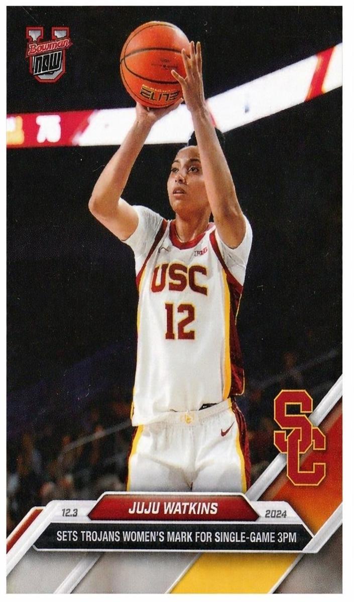 2024 Bowman U Now Basketball JuJu Watkins #22 PSA 10