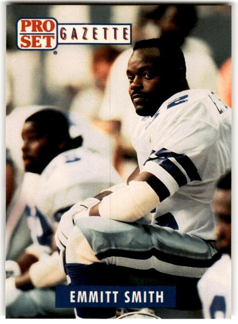 1991 Pro Set Football Emmitt Smith #1 PSA 9