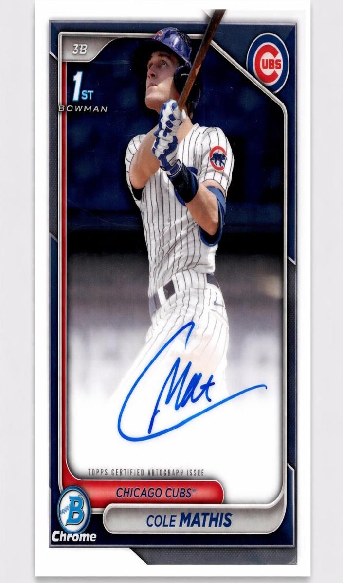 2024 Bowman Draft Chrome Baseball Cole Mathis #CPA-CMS