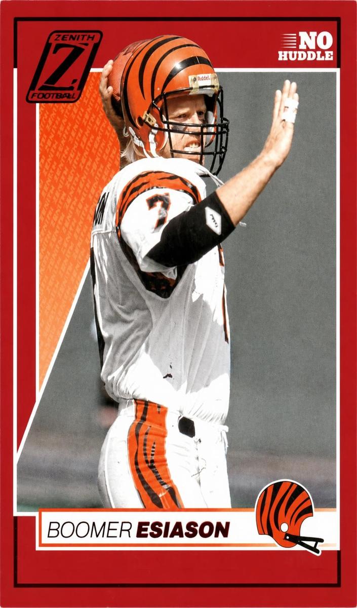2024 Panini Zenith Football No Huddle Boomer Esiason #21