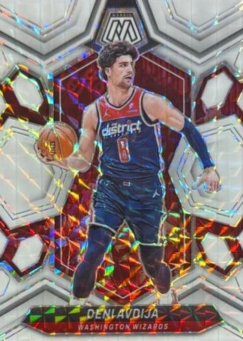 2023 Panini Mosaic Basketball White Deni Avdija #60
