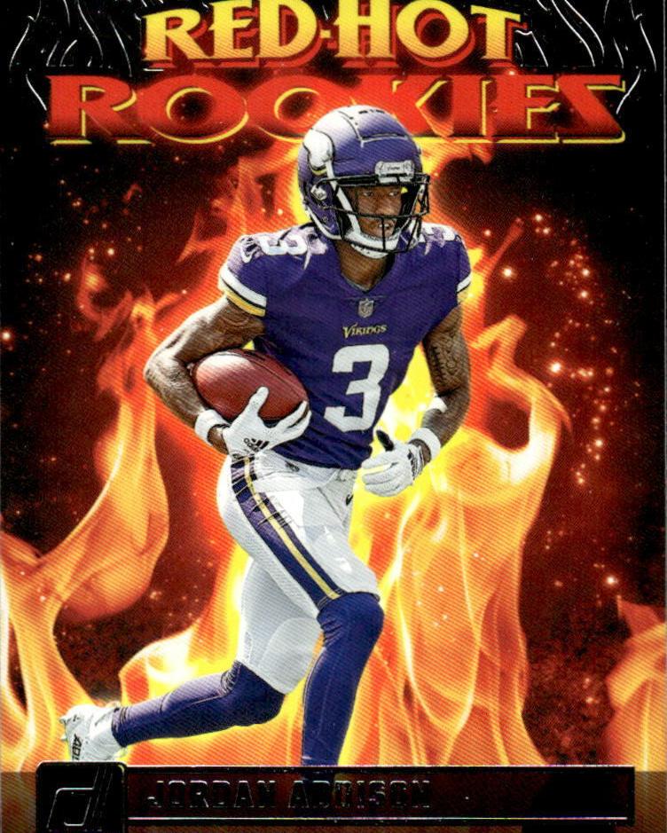 2023 Panini Donruss Football Jordan Addison #RHR-6