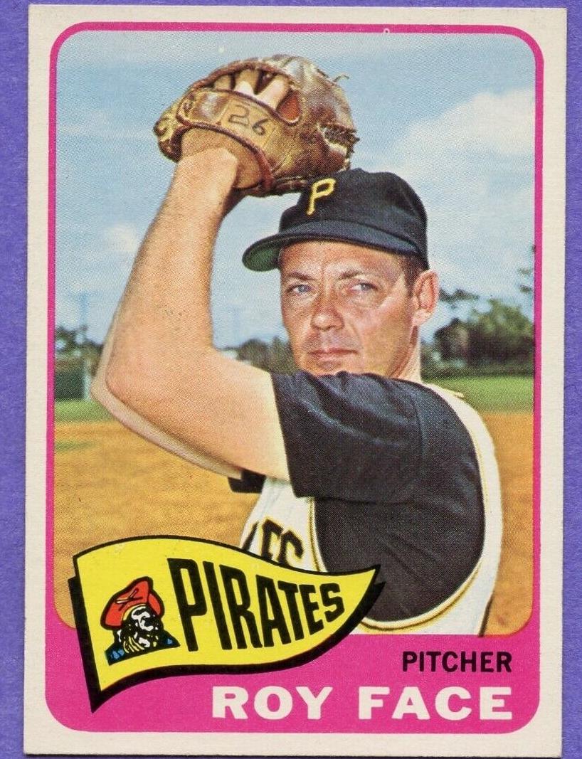 1965 Topps Baseball Roy Face #347