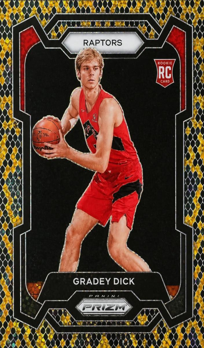 2023 Panini Prizm Basketball King Snake Gradey Dick #134 PSA 10