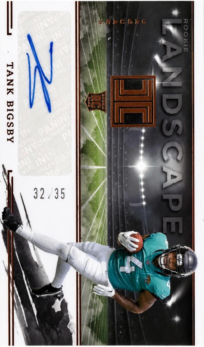 2023 Panini Impeccable Football Bronze Tank Bigsby #RLA-TB