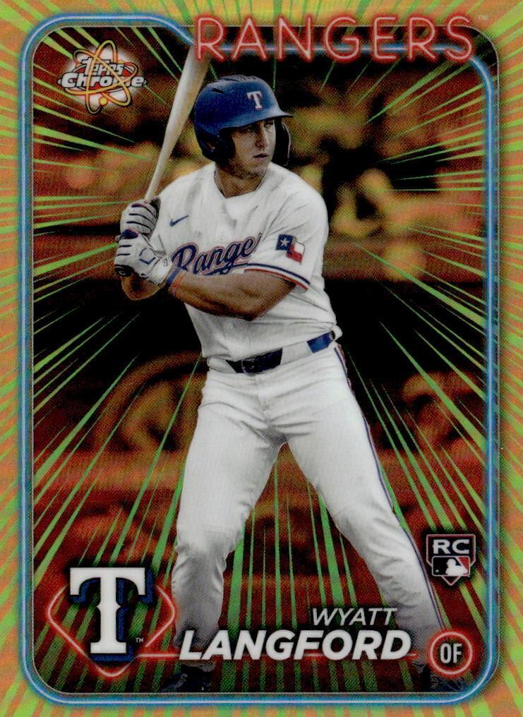 2024 Topps Chrome Baseball Wyatt Langford #RR-11 PSA 10