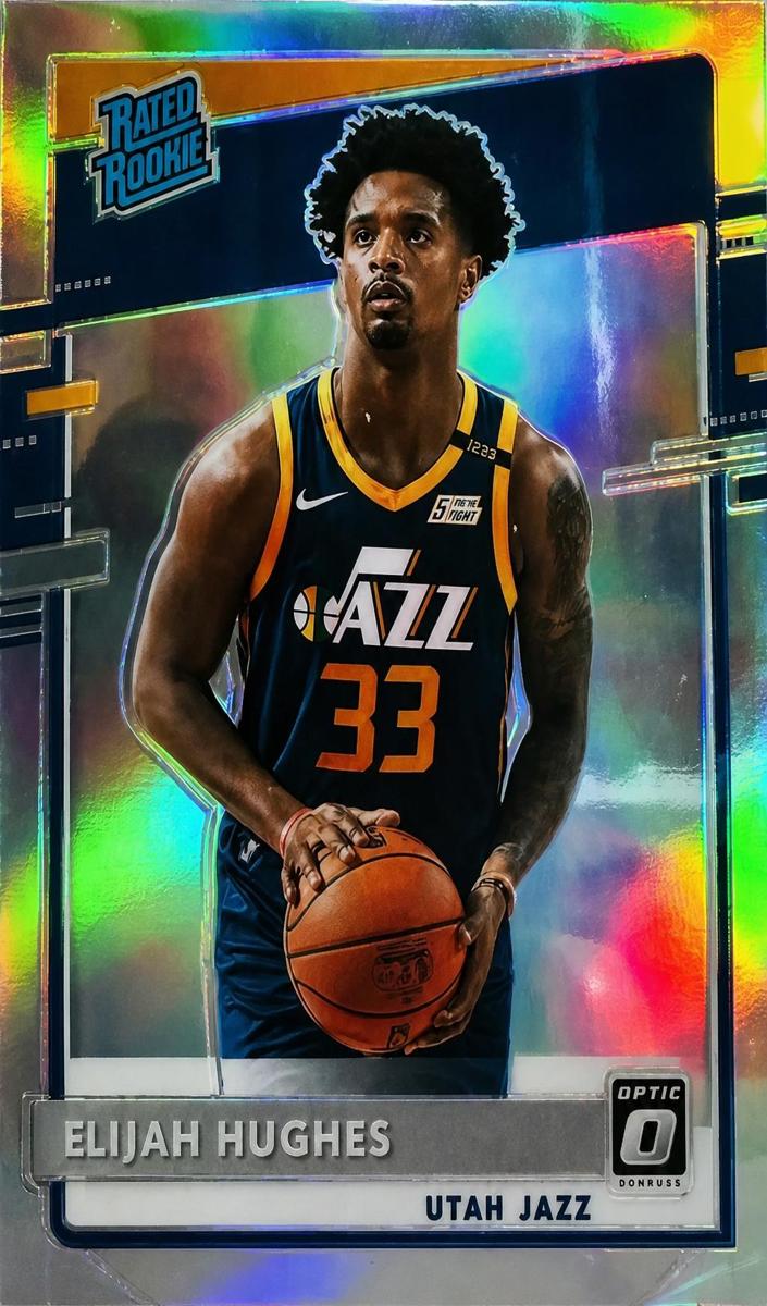 2020 Donruss Optic Basketball Holo Elijah Hughes #192