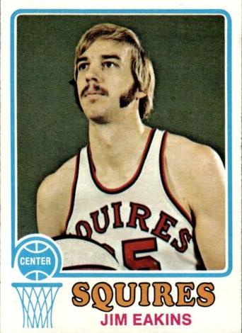 1973 Topps Basketball Jim Eakins #178 PSA 8.5