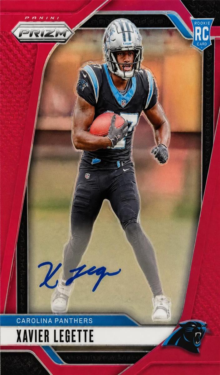 2024 Panini Prizm Football Pink Xavier Legette #398 PSA 9