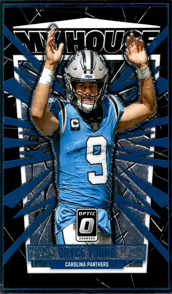 2023 Donruss Optic Football Purple Stars Bryce Young #5 PSA 10