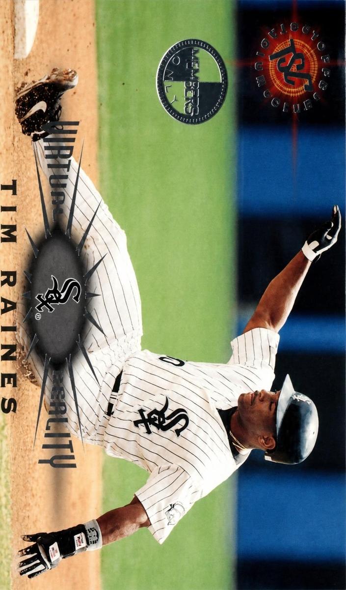 1995 Topps Stadium Club Baseball Members Only Tim Raines #158