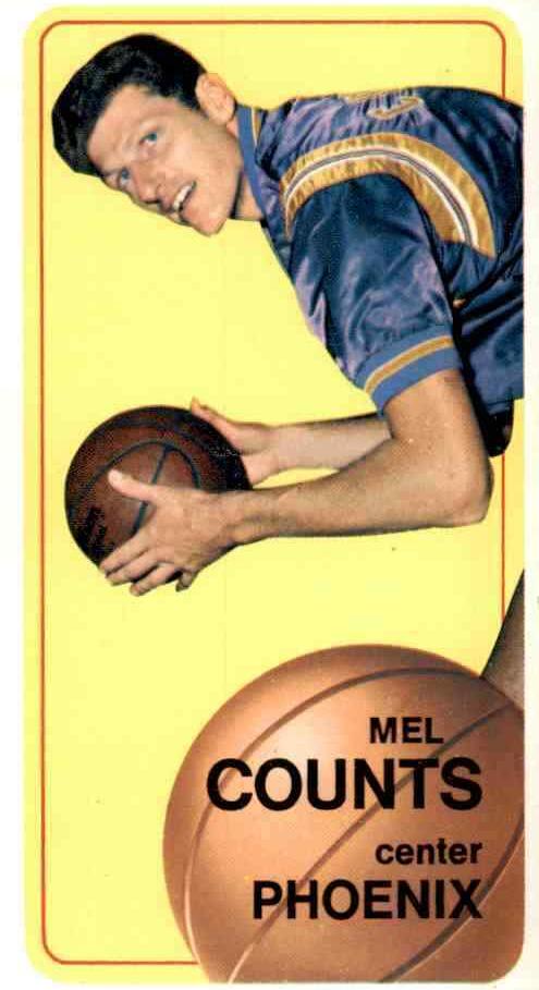 1970 Topps Basketball Mel Counts #103 PSA 9