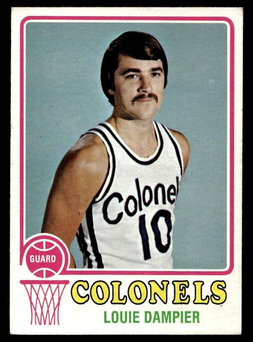 1973 Topps Basketball Louie Dampier #183