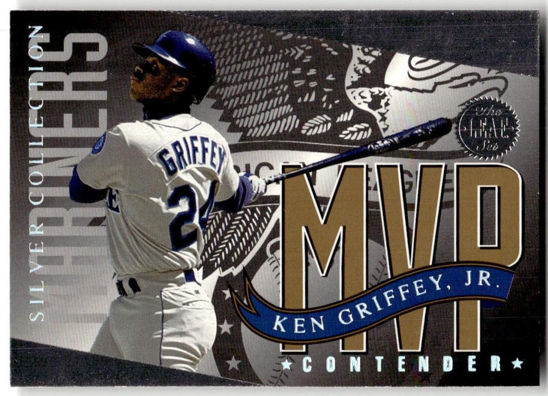 1994 Leaf Baseball Silver Ken Griffey Jr. #AL7 PSA 8