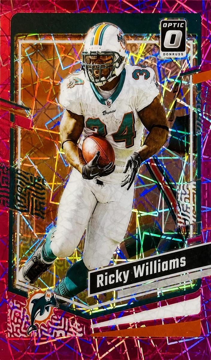 2023 Donruss Optic Football Pink Velocity Ricky Williams #117