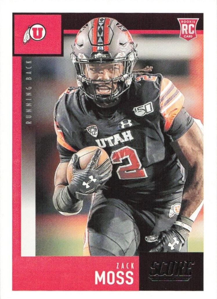 2020 Panini Score Football Zack Moss #396