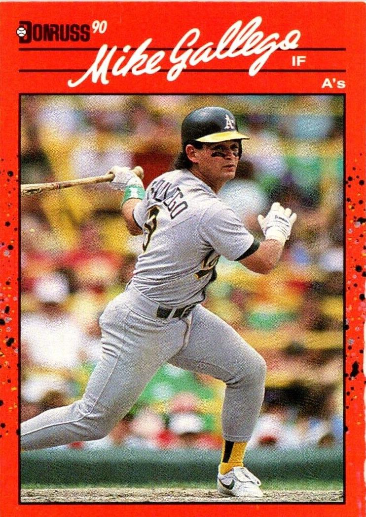 1990 Donruss Baseball Mike Gallego #361
