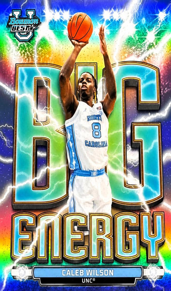 2025 Bowman Best University Basketball Caleb Wilson #BE-13