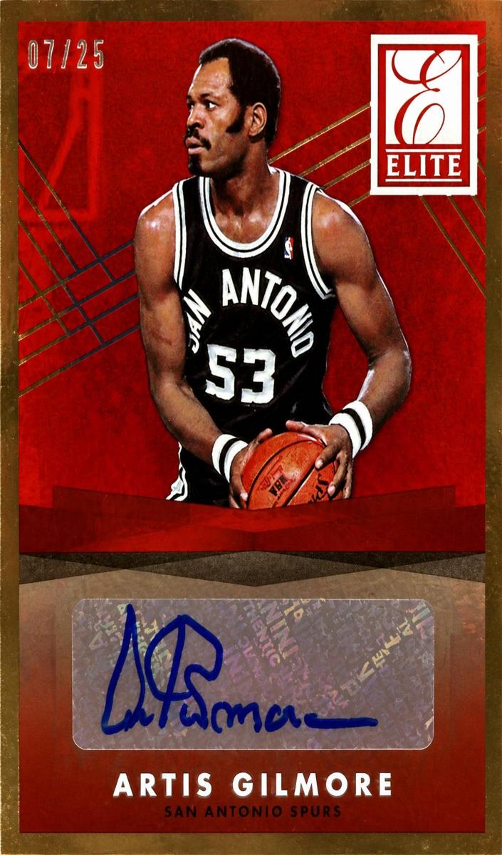 2023 Donruss Elite Basketball Blue Artis Gilmore #II-ART PSA 10