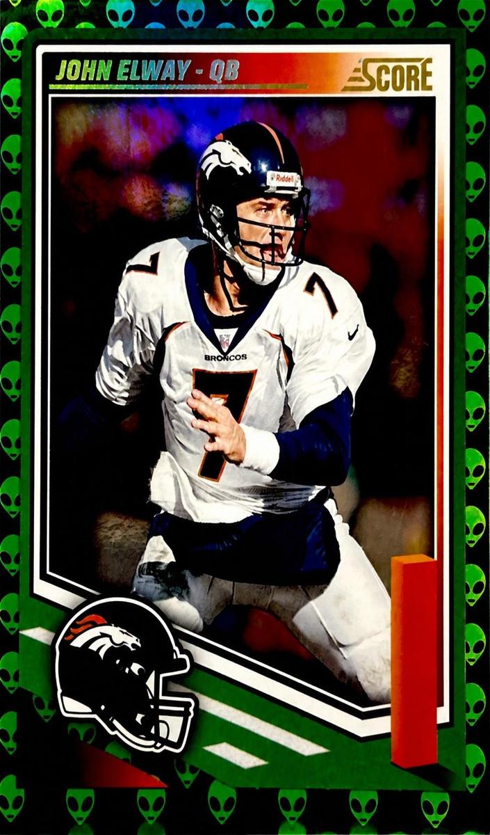 2025 Panini Score Football Extraterrestrial John Elway #69