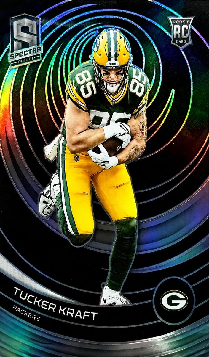 2023 Panini Spectra Football Silver Tucker Kraft #157