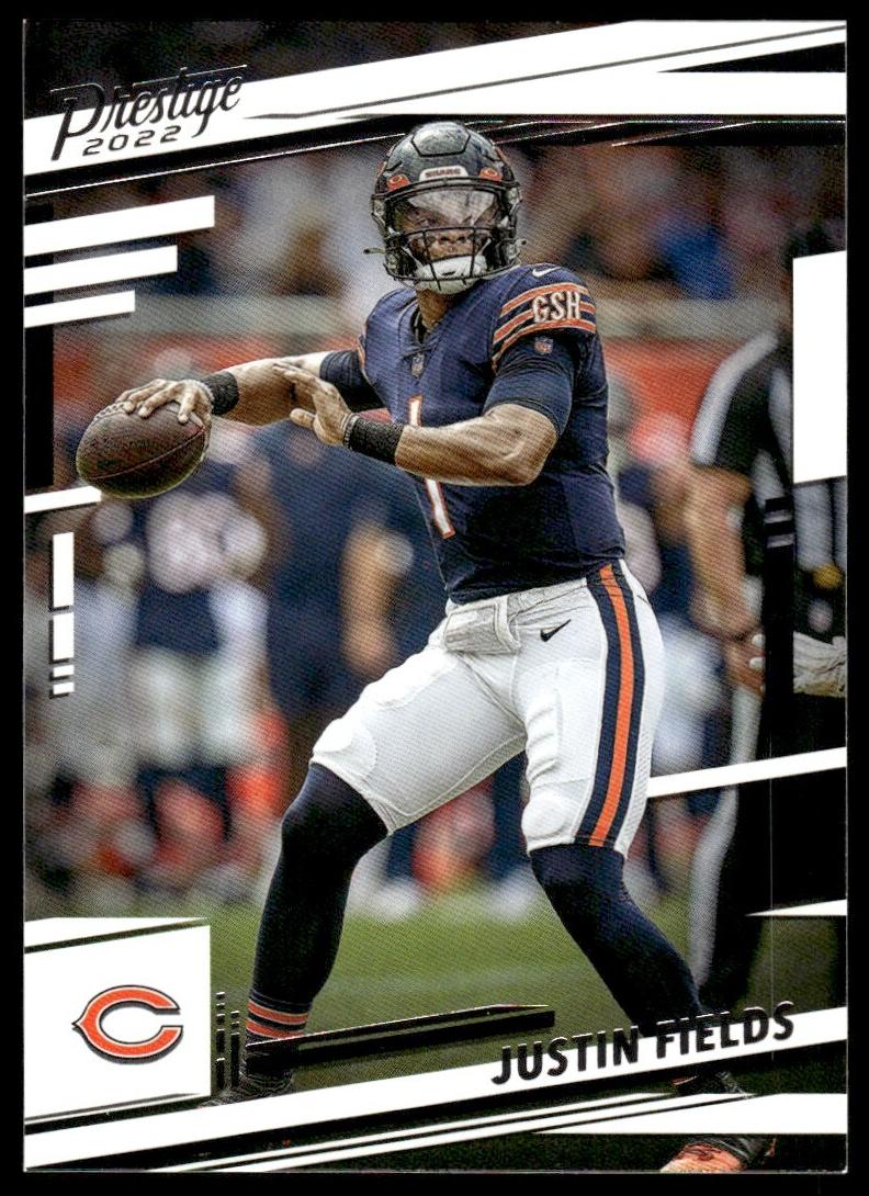 2022 Panini Prestige Football Justin Fields #48 PSA 9