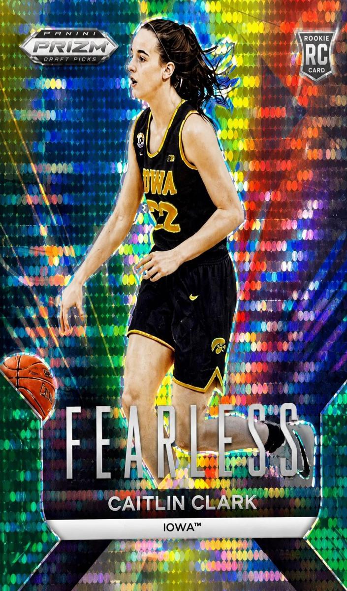 2024 Panini Prizm Draft Picks Basketball Green Pulsar Caitlin Clark #24