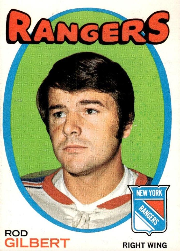1971 O-Pee-Chee Hockey Rod Gilbert #123