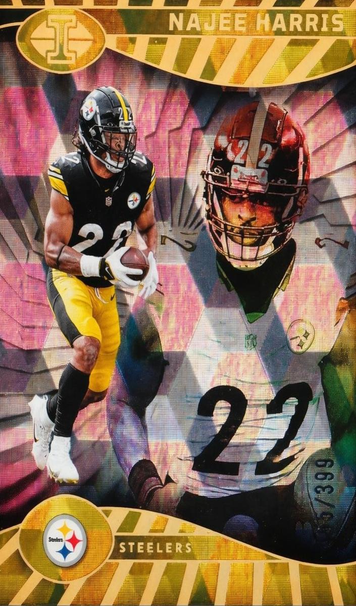 2024 Panini Illusions Football Cubic Trophy Collection Najee Harris #75