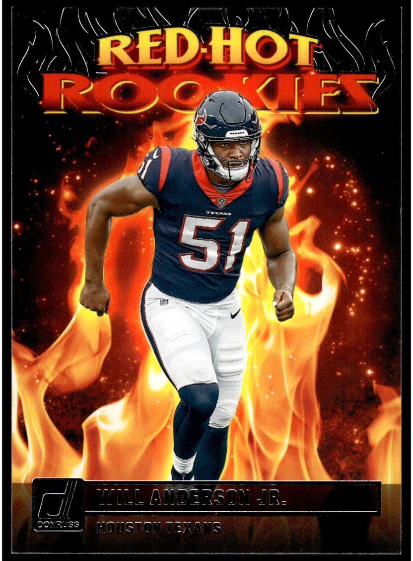 2023 Panini Donruss Football Will Anderson Jr. #RHR-1 SGC 8.5