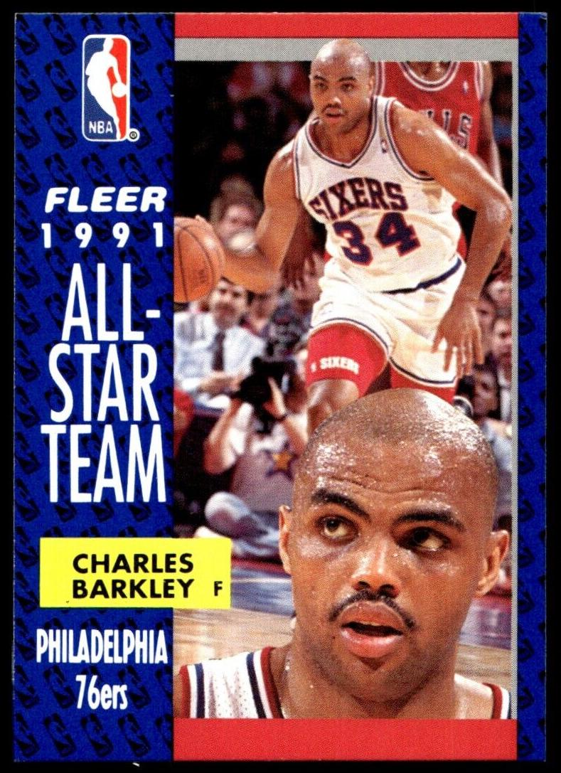 1991 Fleer Basketball Charles Barkley #213 PSA 10