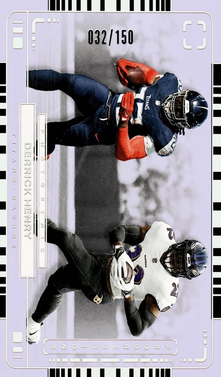 2024 Panini PhotoGenic Football Silver Derrick Henry #7