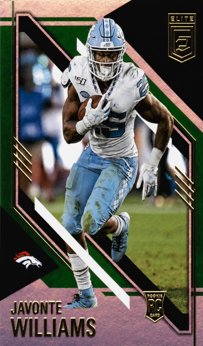 2021 Donruss Elite Football Javonte Williams #133