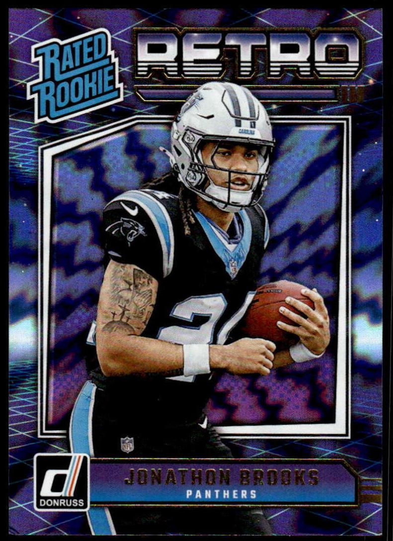 2024 Panini Donruss Football Jonathon Brooks #3
