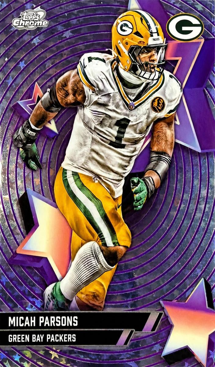 2025 Topps Cosmic Chrome Football Micah Parsons #SF-22