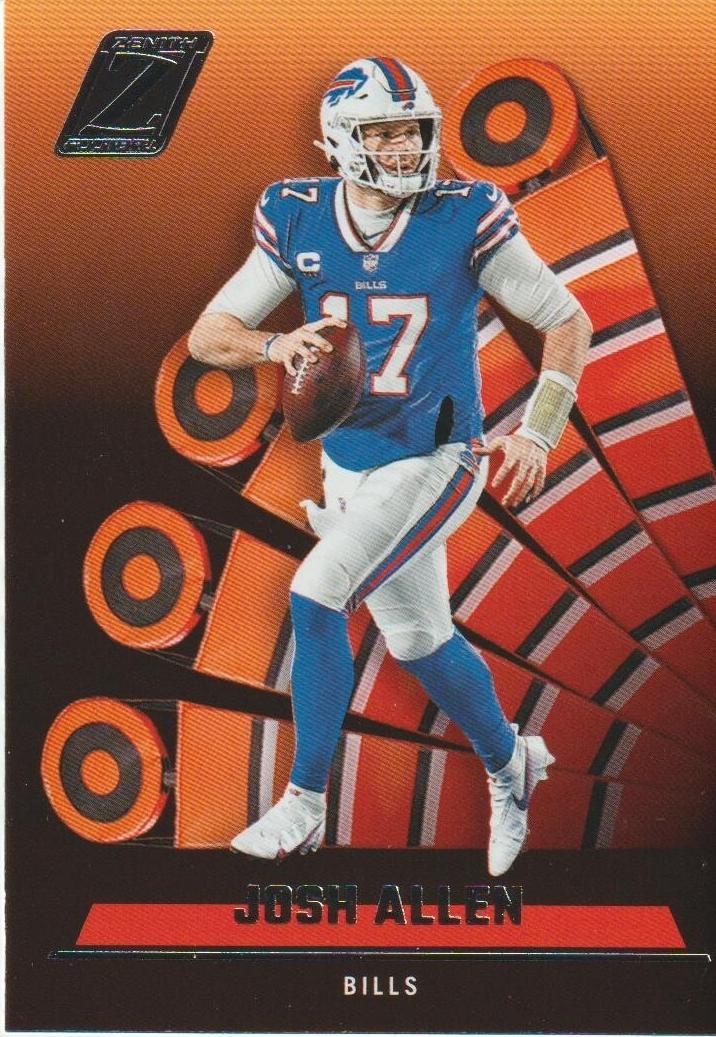 2022 Panini Zenith Football Josh Allen #1