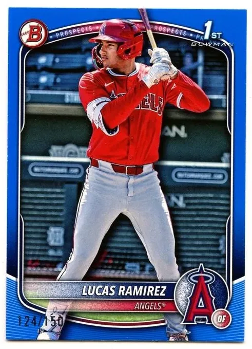 2025 Bowman Baseball Blue Lucas Ramirez #BP-135