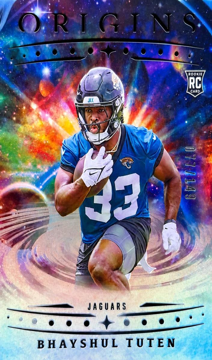 2025 Panini Origins Football Holo Silver Bhayshul Tuten #113
