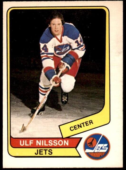 1976 O-Pee-Chee WHA Hockey Ulf Nilsson #9