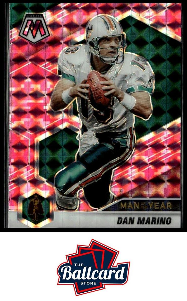 2021 Panini Mosaic Football Pink Camo Dan Marino #278