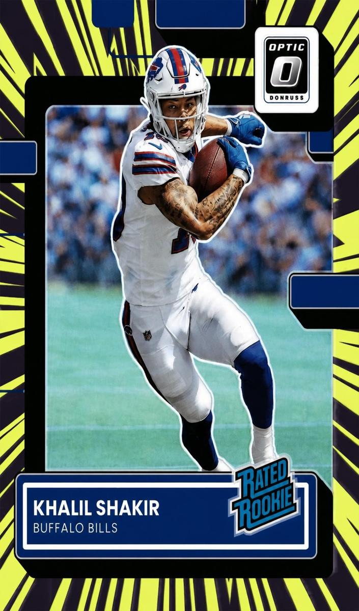 2022 Donruss Optic Football Electricity Khalil Shakir #294