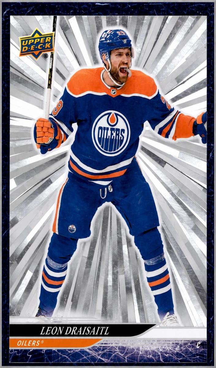 2024 Upper Deck Hockey Outburst Silver Leon Draisaitl #313