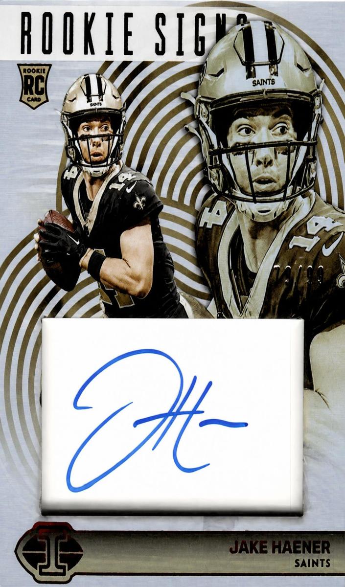 2023 Panini Illusions Football Red Jake Haener #RS-JHA